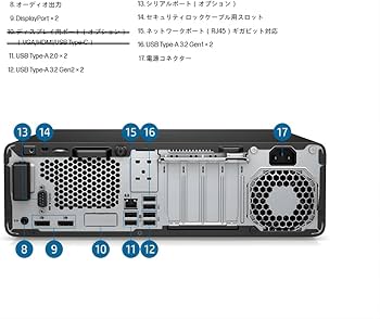 Amazon.co.jp: 【整備済み品】 HP EliteDesk 800 G6 SFF 第10世代 Core