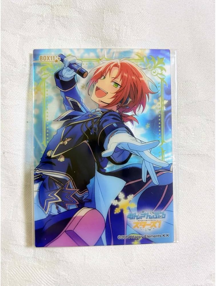 Amazon.co.jp: あんスタ 月永レオ クリアカード 特典 : おもちゃ