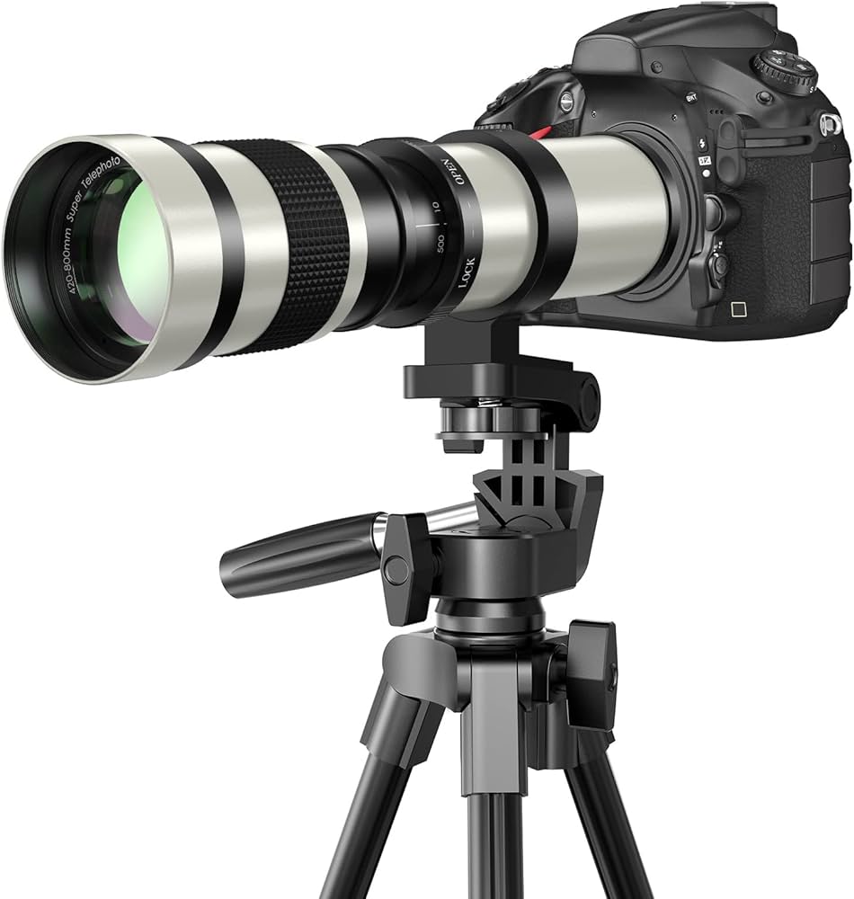 Amazon.co.jp: Lightdow 対応ニコンfor Nikkor 望遠レンズ 420-800mm F