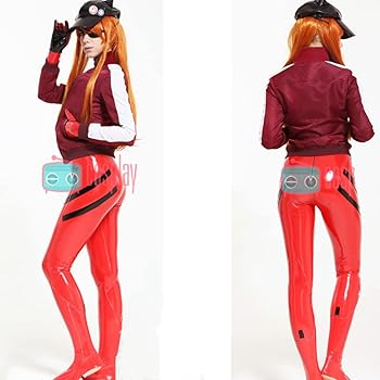 Amazon.co.jp: [Hushan] 惣流 アスカ ラングレー コスプレ 戦闘服 新
