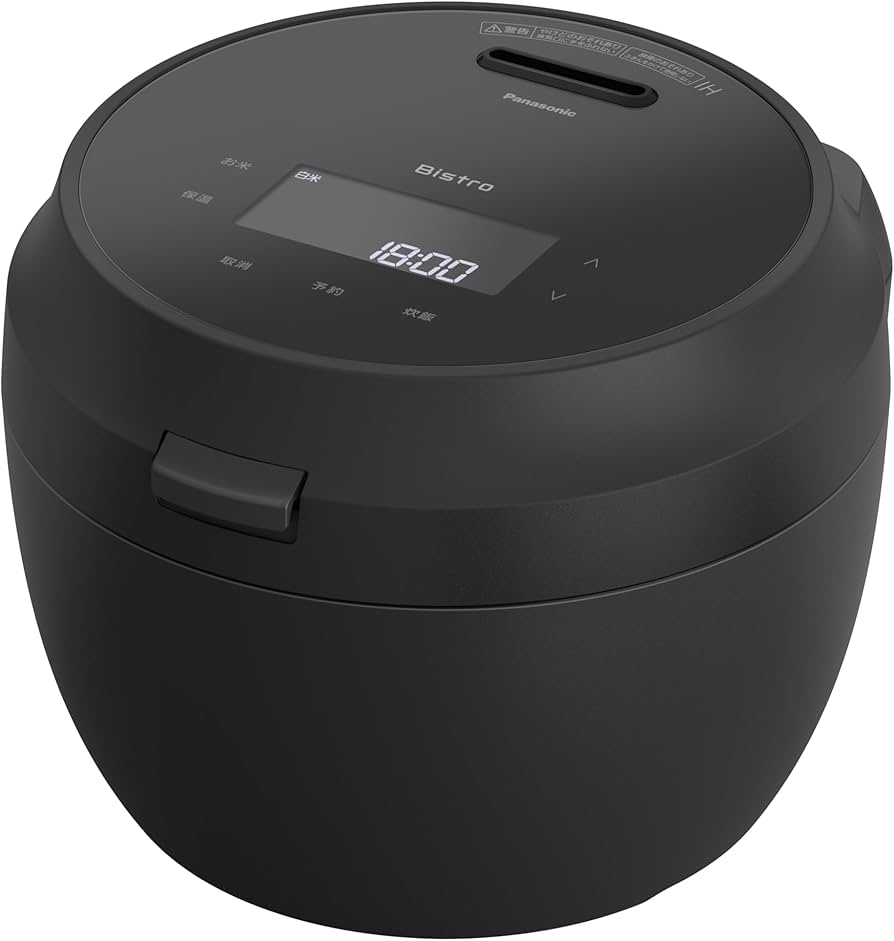 Amazon | パナソニック 炊飯器 5.5合 ブラック ビストロ匠技AIで