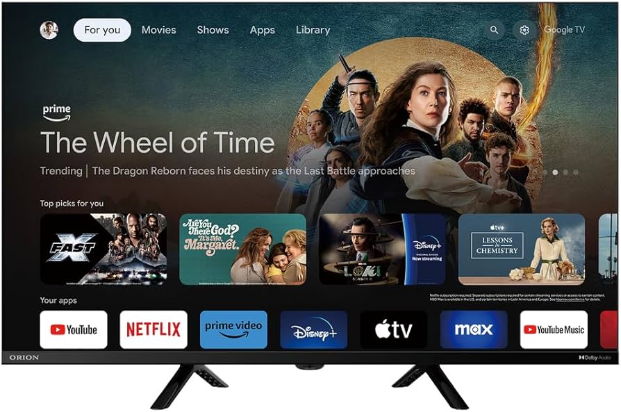 Amazon | オリオン スマートテレビ 32V型 ハイビジョン 液晶 Google TV