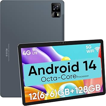 Amazon.com : weelikeit 10.1'' Android 14 Tablet 128GB Storage+12(6