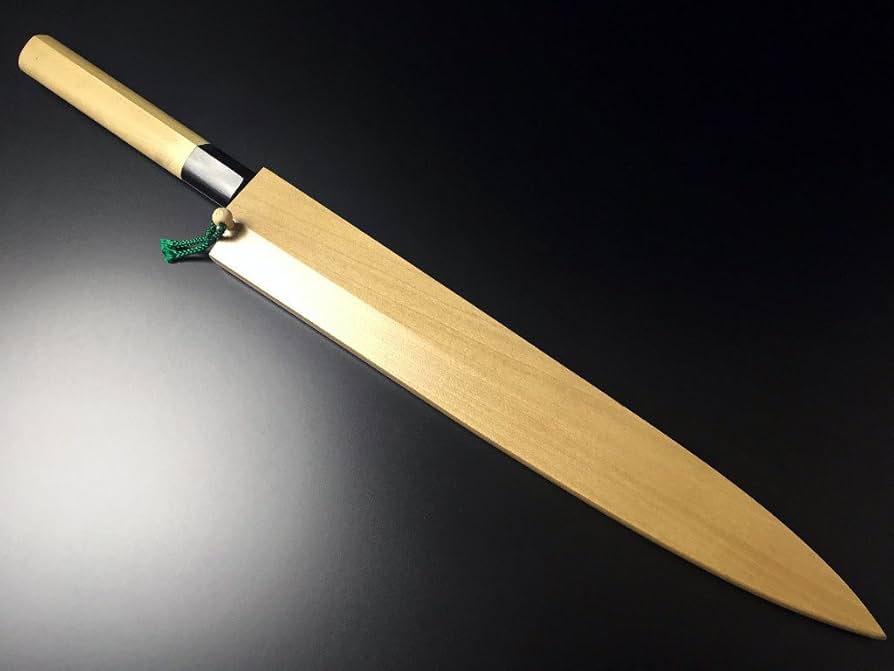 Amazon.co.jp: 有次 包丁 柳刃 特製 240mm 刺身包丁 白鋼2 日本製 鞘付