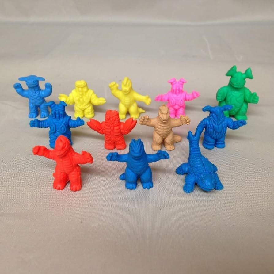 怪獣 消しゴム ピーター 難有り フィギュア 昭和 レトロ 円谷 昭和