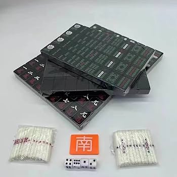 Amazon.co.jp: 和風 麻雀 黑 麻雀牌 麻雀セット ミニ 28mm 麻雀ゲーム