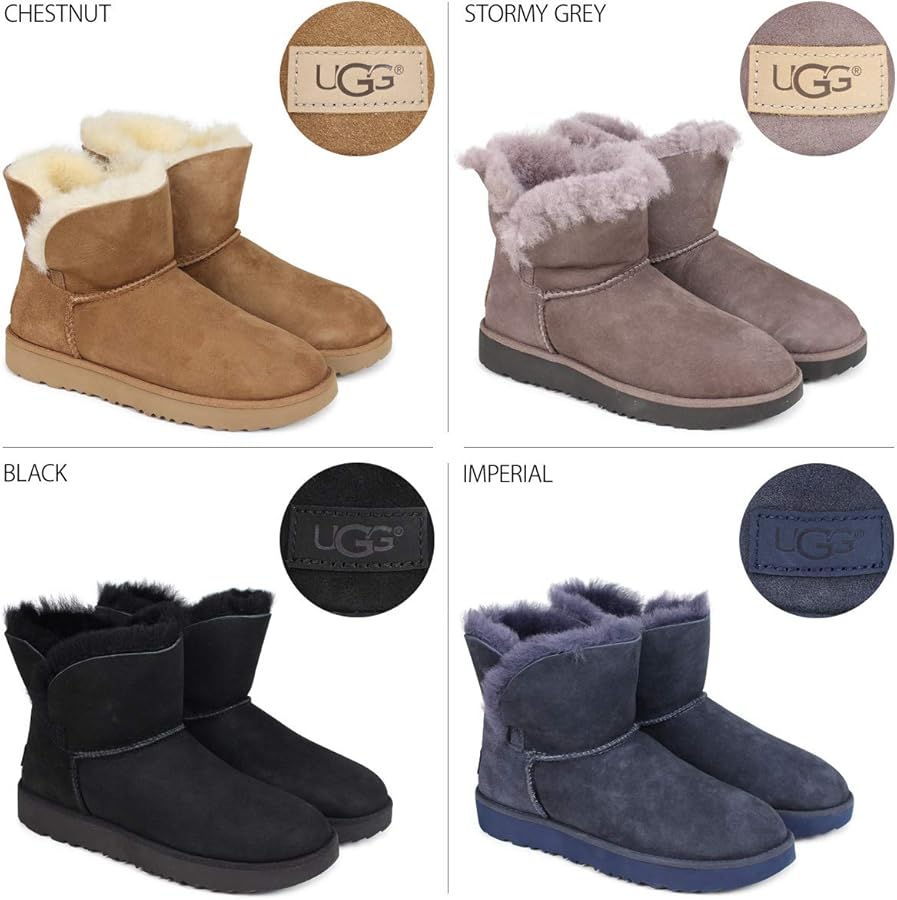 Amazon.co.jp: [アグ] クラシック カフ ミニ ムートンブーツ WOMENS