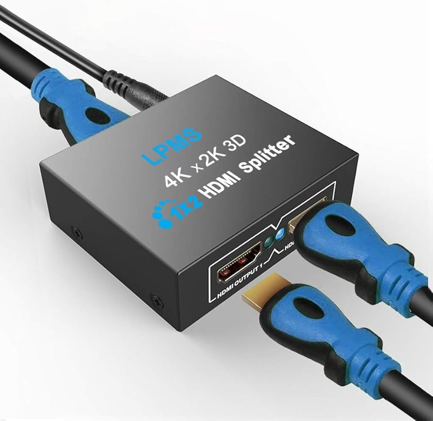 Amazon.co.jp: HDMI Splitter, 1 in 2 Output, HDMI Splitter, 1x2