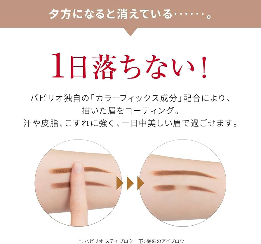 Amazon.co.jp: パピリオ公式 Papilio ステイブロウG リフィル単品