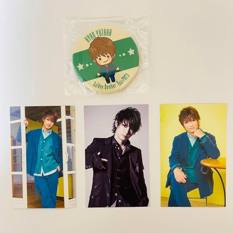 Amazon | ゴールデンボンバー 金爆 喜矢武豊 キャン 缶バッジ