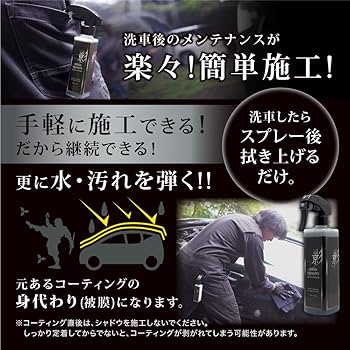 Amazon | 【ながら洗車Black Standard】 シャドウ/影 (350ml