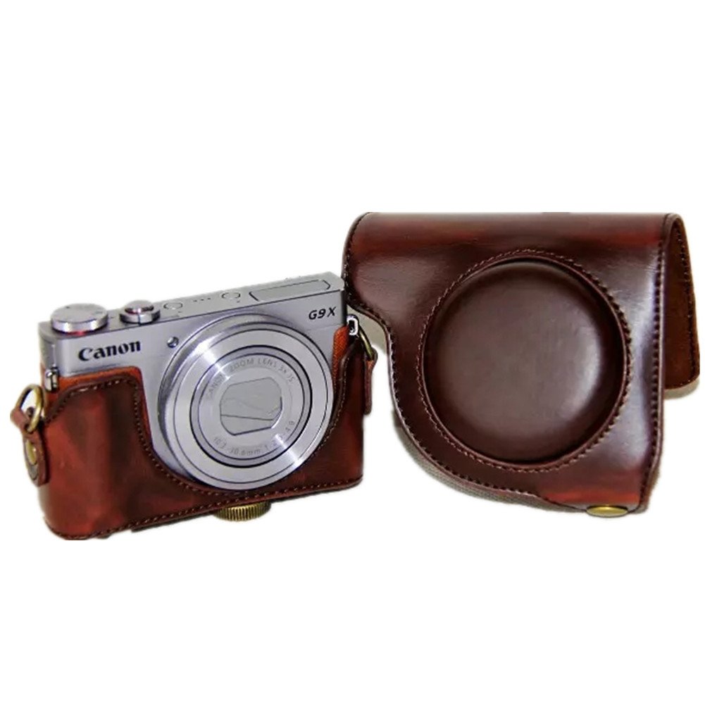 Amazon.co.jp: kinokoo Canon G9 X / G9X mark2 カメラケース PUレザー