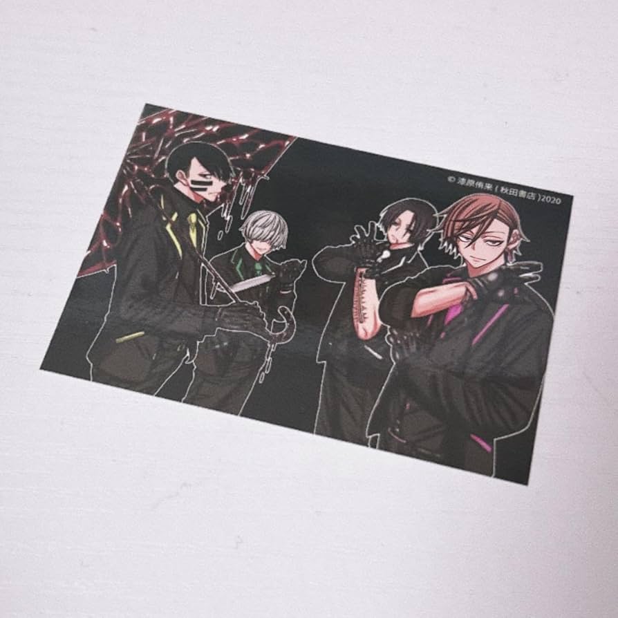 Amazon.co.jp: 桃源暗鬼 限定特典カード 印南幽 猫咲波久礼 無陀野無人