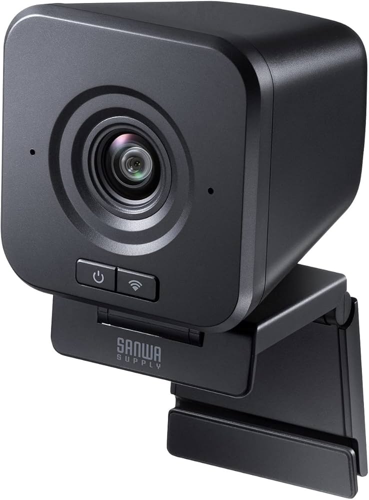Amazon.co.jp: サンワサプライ WEBカメラ ワイヤレス 広角タイプ USB A