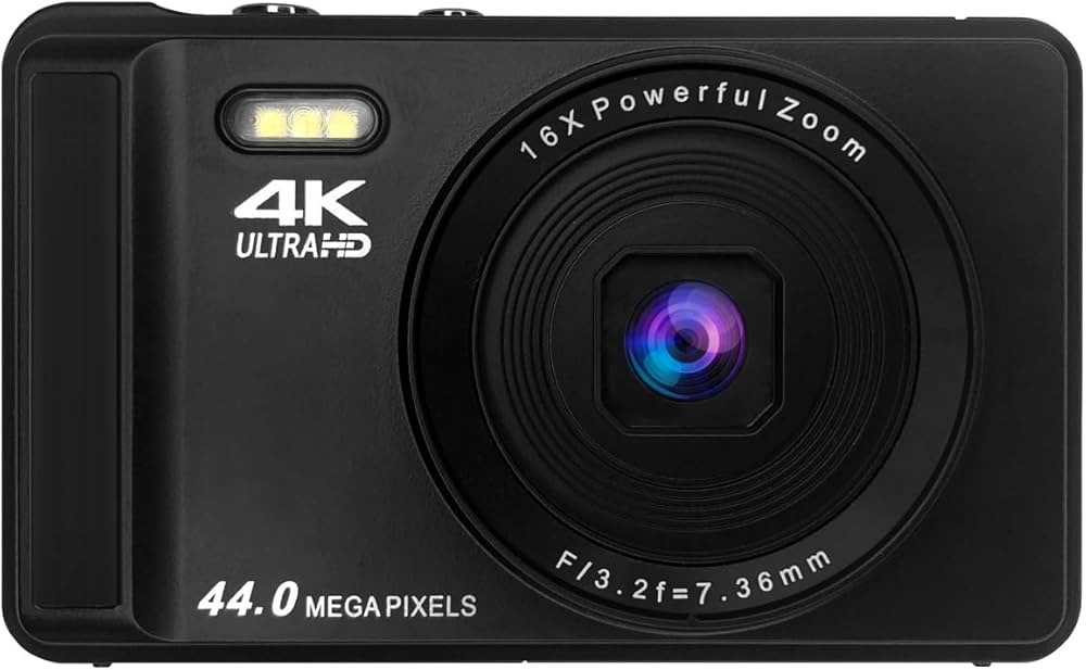 Amazon | BLUEWIDE コンパクトデジタルカメラ 4400万画素 有効画素数