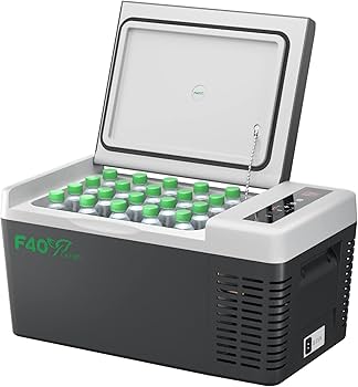 Amazon.co.jp: F40C4TMP 車載冷蔵庫 18L -22℃～10℃ 急速冷凍 25℃～55