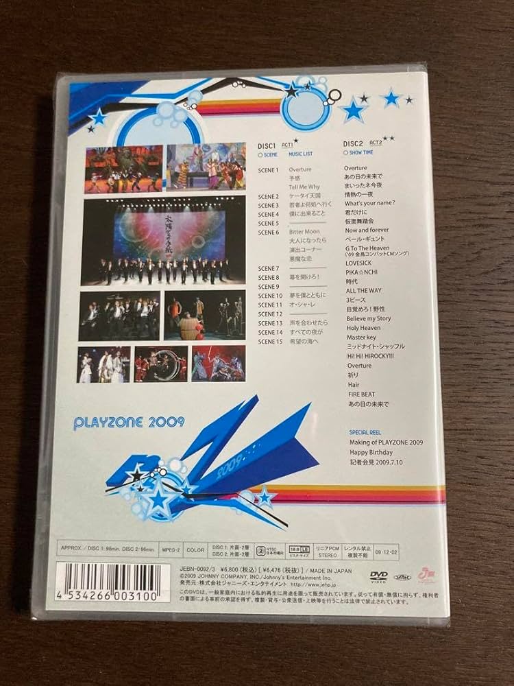 Amazon.co.jp: PLAYZONE2009 太陽からの手紙〈2枚組〉 : おもちゃ