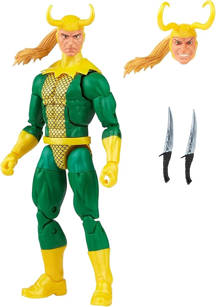 Amazon.com: Marvel Legends Series Loki 6-inch Retro Packaging