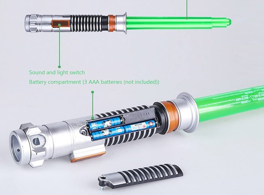 Amazon.co.jp: スターウォーズ-最後のジェダイ電子ライトセーバー