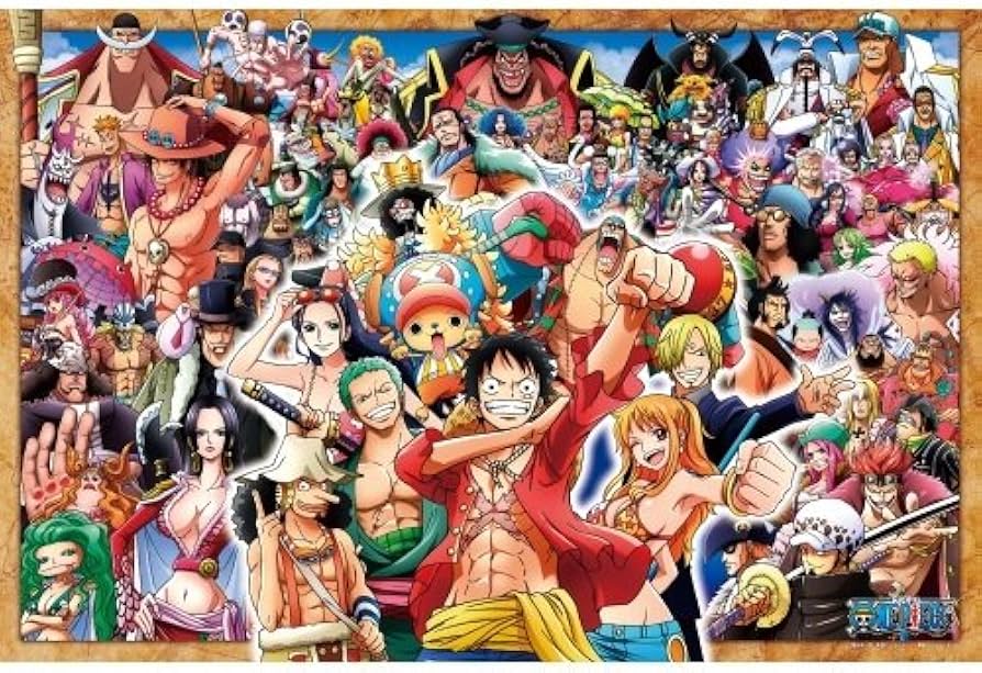 Amazon.co.jp: ONEPIECE ワンピース 1000 ピース麦わらの一味と能力者