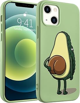 Amazon.com: Idocolors Tickling Avocado Phone Case Compatible with