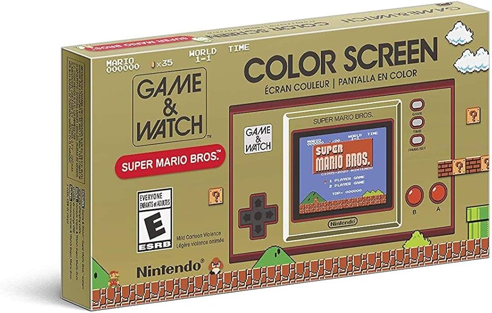 Amazon.com: Nintendo Game & Watch: Super Mario Bros. - Not Machine