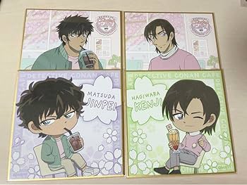 Amazon | 松田陣平 萩原研二 色紙セット | 色紙 | 文房具・オフィス用品