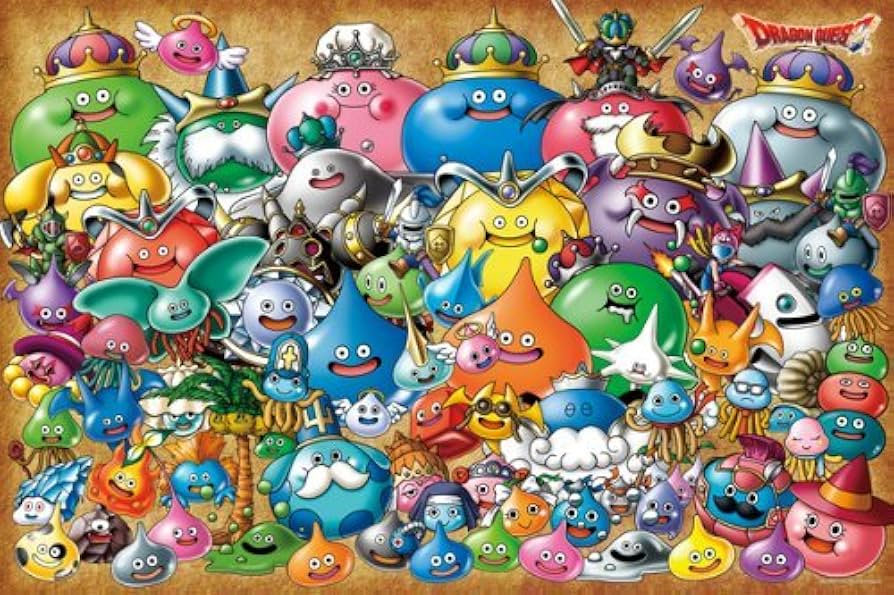 Amazon.co.jp: ドラゴンクエスト 1000ピースジグソーパズル スライムと