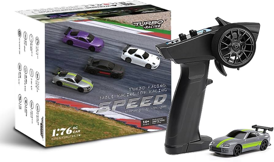 Amazon.co.jp: havcybin 1:76ターボレーシングスケールRCスポーツカー