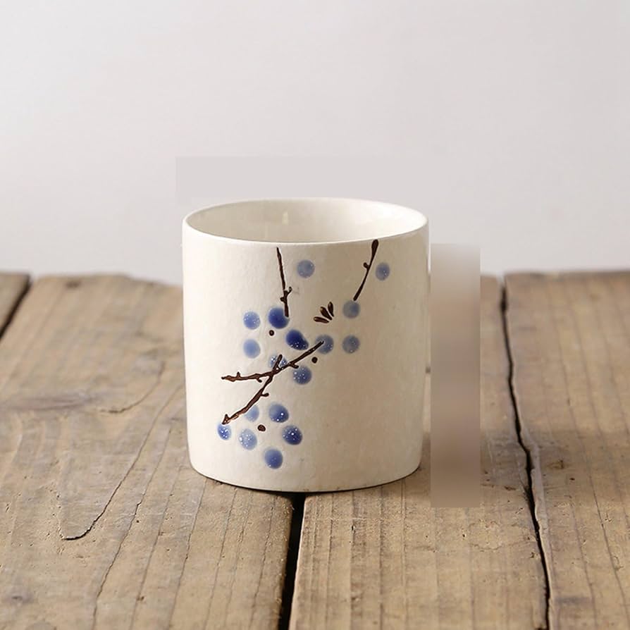 Amazon.co.jp: ぐい呑み お猪口 梅の花 陶器製 おちょこ とっくり お