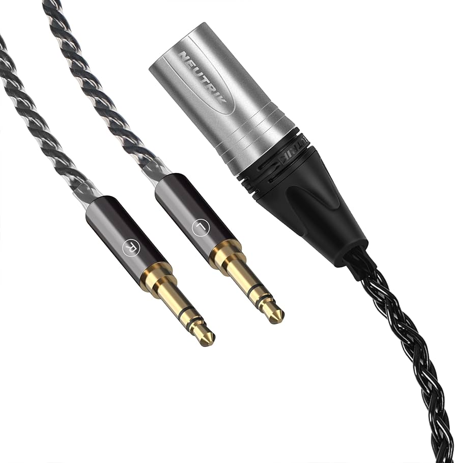 Amazon | Linkidea アップグレード 6N オーディオ ケーブル、HIFIMAN