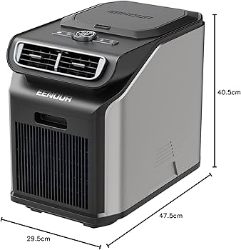 Amazon | EENOUR ポータブルエアコン PA600 冷房能力1.758kW/6000Btu