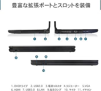 Amazon.co.jp: 【整備済み品】 ノートPC A574爆速第4世代 Core i5 無線