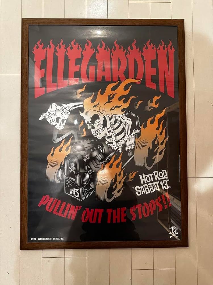 Amazon.co.jp: ELLEGARDEN SABBAT13 B2 ポスター エルレガーデン 細美