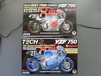 Amazon.co.jp: フジミ 1/12 ヤマハ YZF750 TECH21 限定版 ラッキー