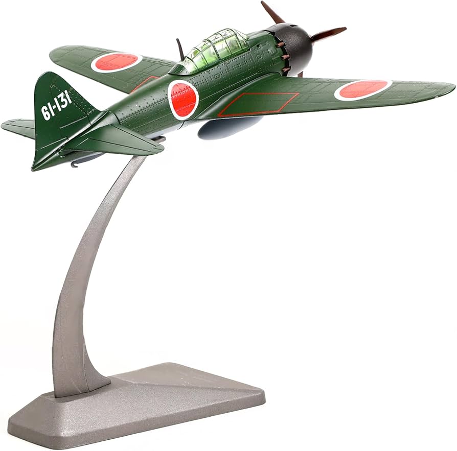 Amazon.co.jp: NUOTIE 1/72 三菱A6M5C 五二型 零戦金属ダイキャスト