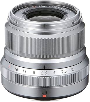 Amazon.com : Fujifilm XF23mmF2 R WR - Silver : Electronics