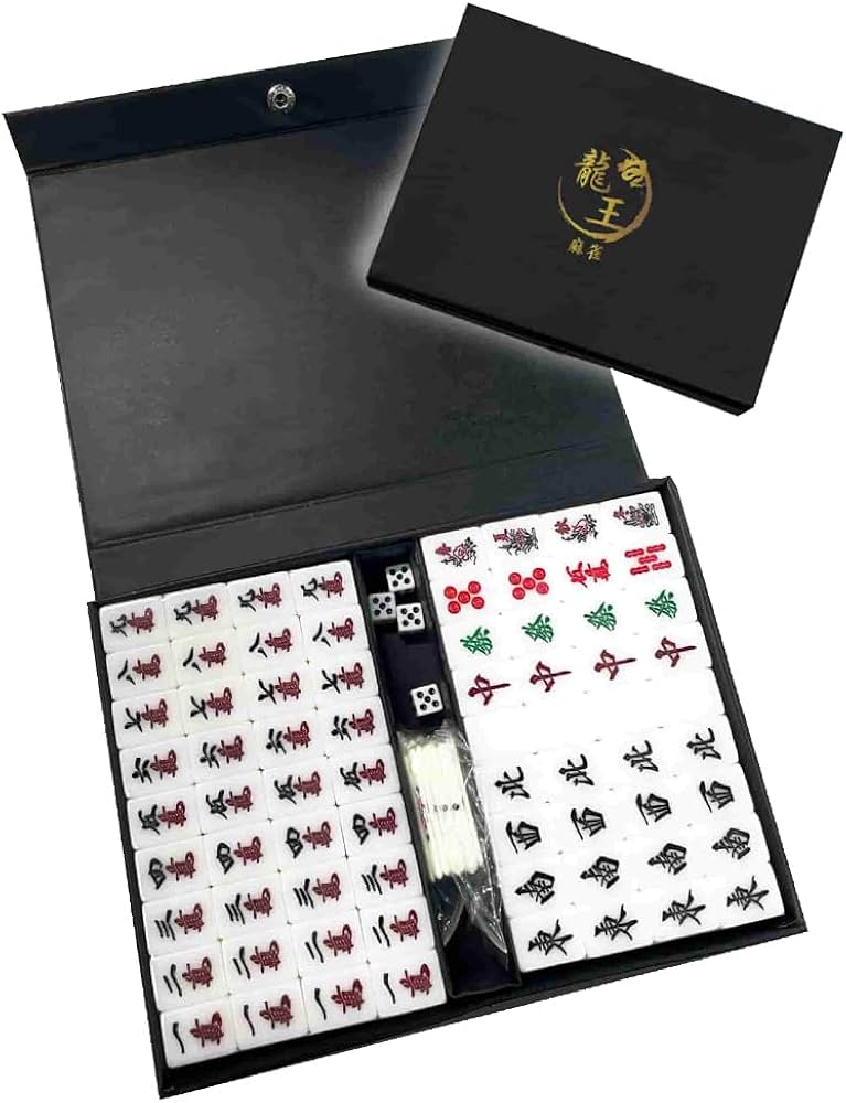 Amazon | 麻雀セット 龍王 専用ケース付き フルセット テーブルゲーム