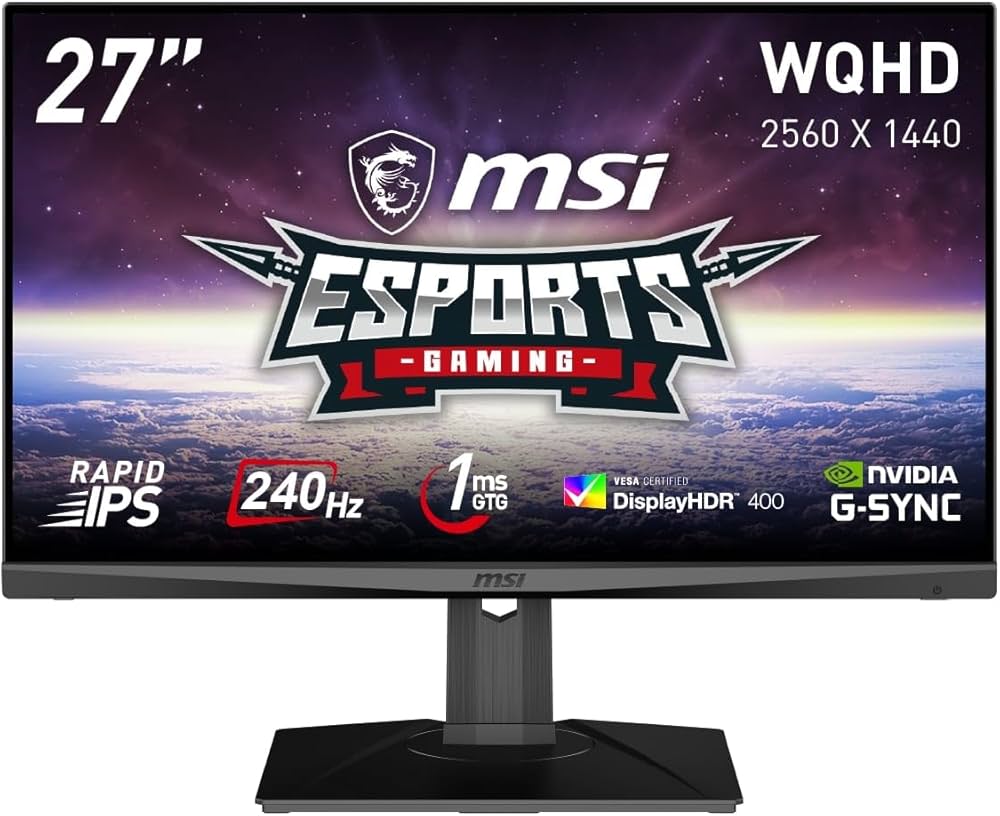 Amazon.co.jp: MSI Optix MAG274QRX ゲーミングモニター 応答速度1ms