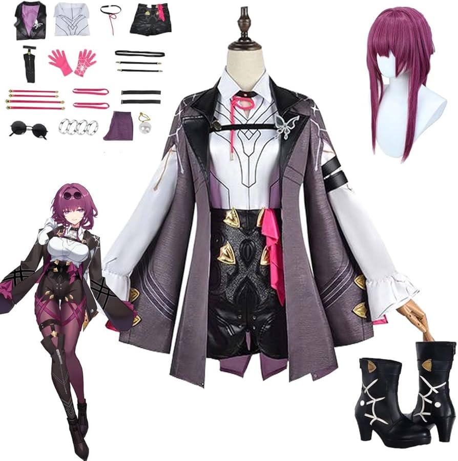 Amazon.co.jp: カフカ コスプレ衣装 崩壊：スターレイル フルセット 星