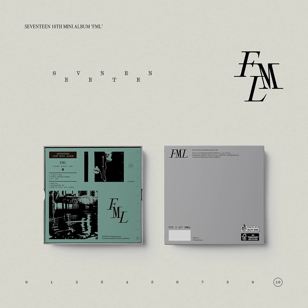 SEVENTEEN - SEVENTEEN 10th Mini Album 'FML' [Fallen, Misfit, Lost