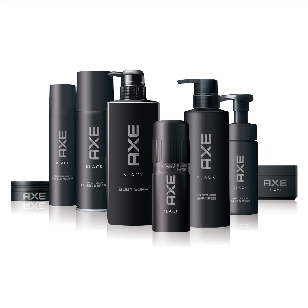 Amazon | アックス ブラック メンズスタイリング バブルムース (パーマ