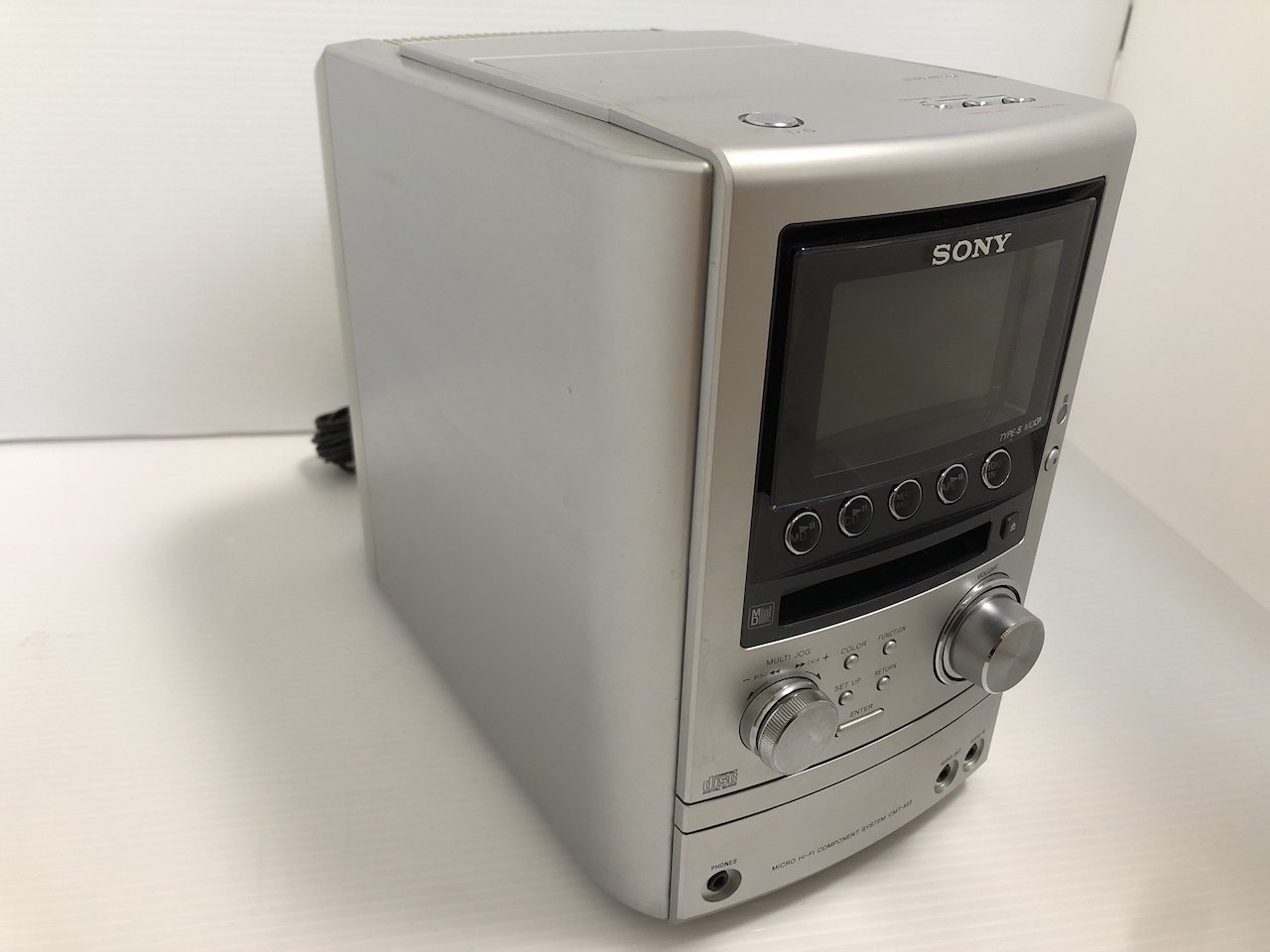 Amazon.co.jp: SONY MD搭載オールインワンコンポ CMT-M3 S : 楽器