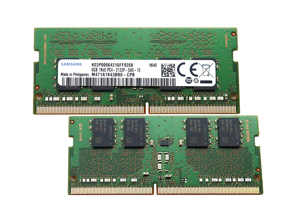 SAMSUNG 16GB 2X8GB DDR4 PC4-17000 1RX8 2133MHZ 1.2V Memory KIT