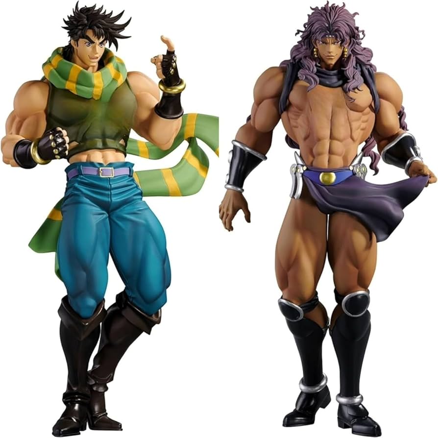 Amazon | ジョジョ フィギュア ジョセフ ジョースター & カーズ 戦闘