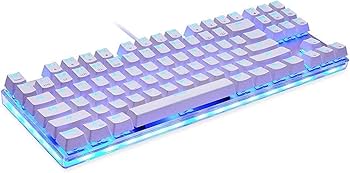 Amazon | MOTOSPEED 青軸 87キー ゲーミングキーボード アンチゴースト