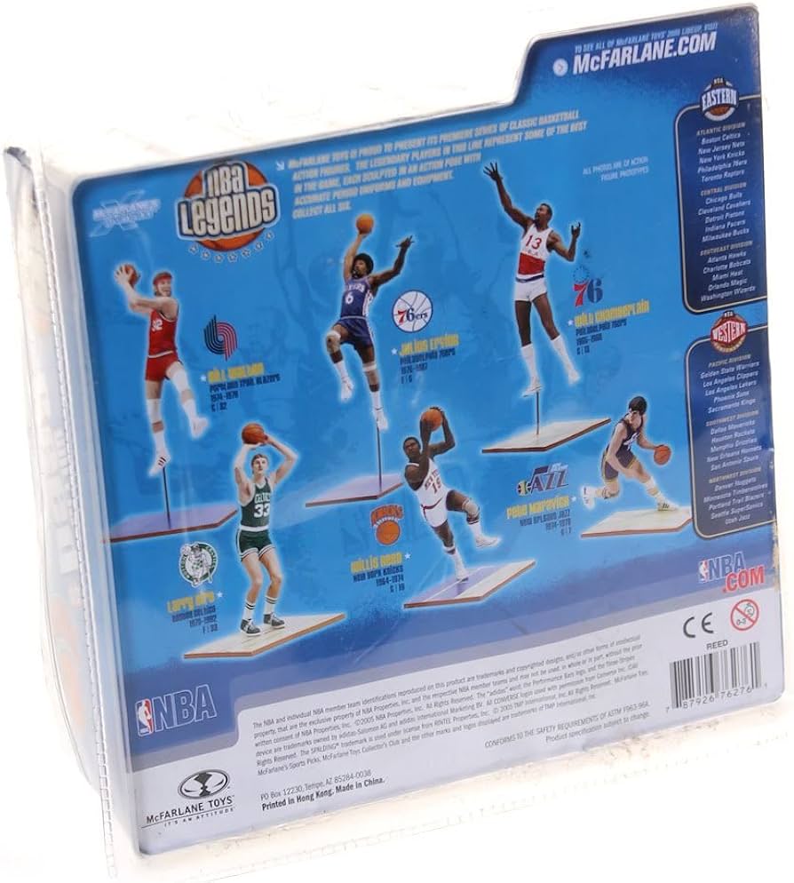 Amazon.com: NBA Legends Willis Reed New York Knicks McFarlane