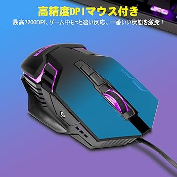 Amazon.co.jp: CHONCHOW 片手キーボード マウス コンバーター セット