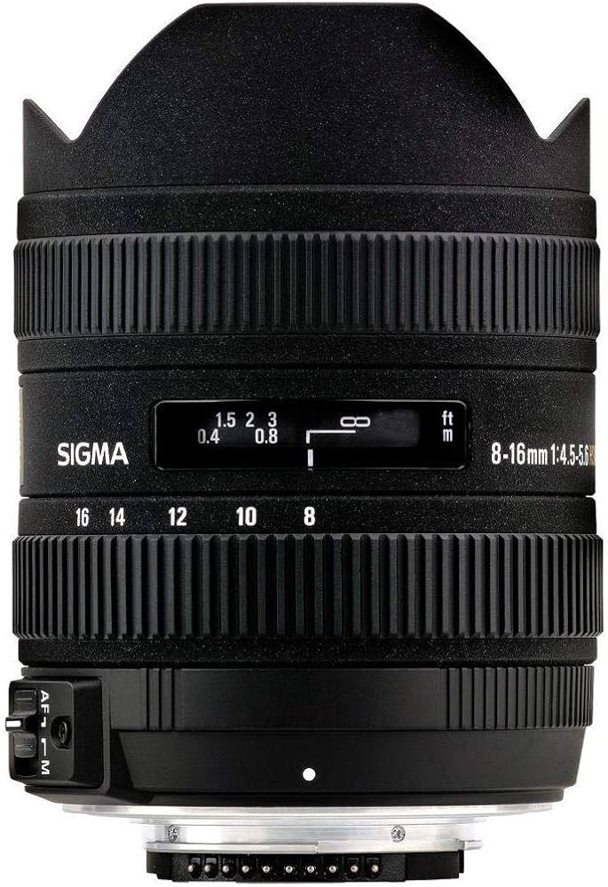 Amazon.com : Sigma 8-16mm f/4.5-5.6 DC HSM FLD AF Ultra Wide Zoom