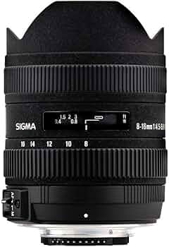 Amazon.com : Sigma 8-16mm f/4.5-5.6 DC HSM FLD AF Ultra Wide Zoom
